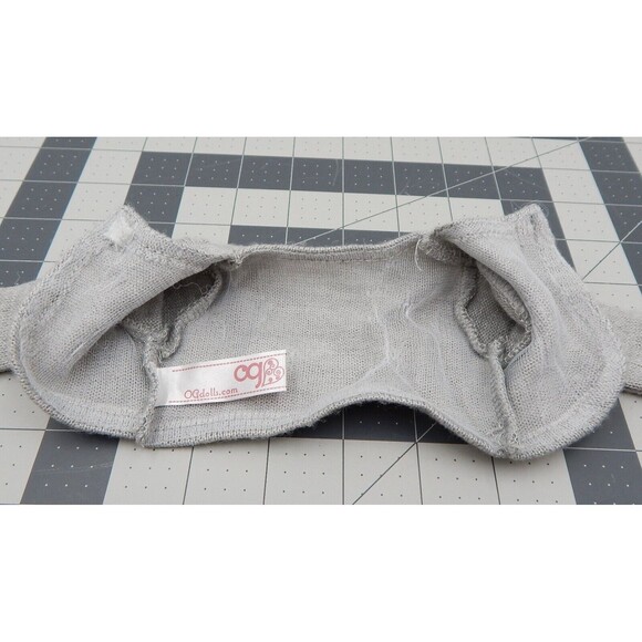 Our Generation You And Me Doll Tulle Skirt Outfit Sweater Tank Grey Pink - Picture 9 of 11